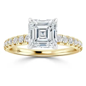 Maddison - 18ct Yellow Gold - Asscher