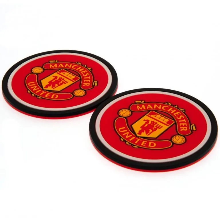 Manchester United 2pk Coaster Set