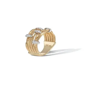 Marco Bicego 18k Yellow Gold Marrakech Onde Multi Strand Ring