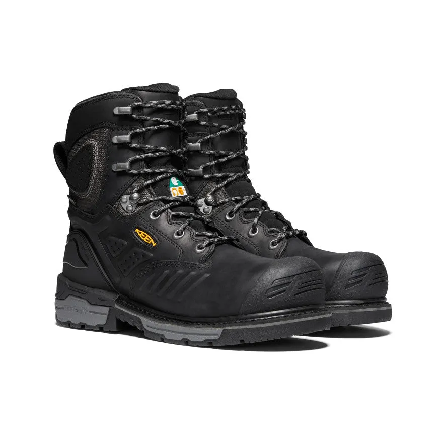 Men's CSA Philadelphia 8" Insulated Waterproof Boot (Carbon-Fiber Toe)  |  Black/Gargoyle