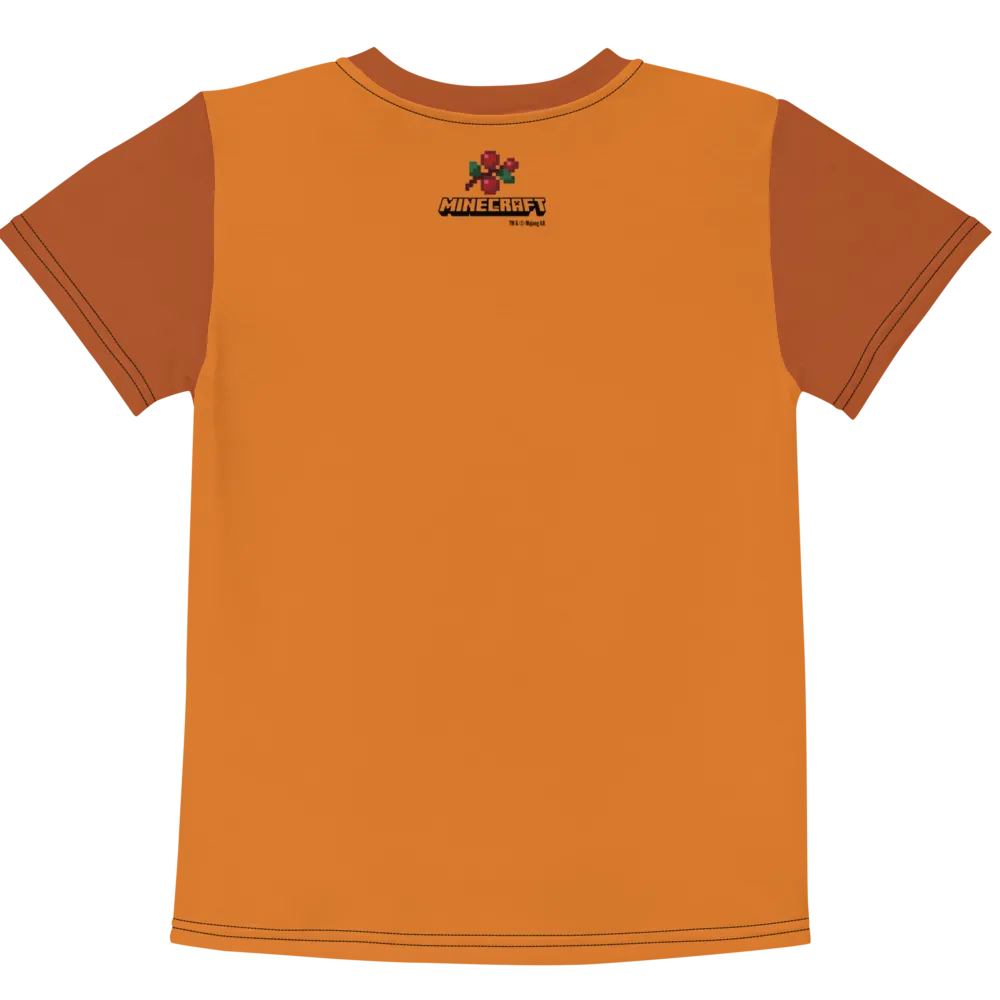 Minecraft Fox Kids Short Sleeve T-Shirt