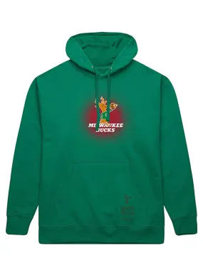 Mitchell & Ness HWC '68 Spray Paint Milwaukee Bucks Hooded Sweatshirt