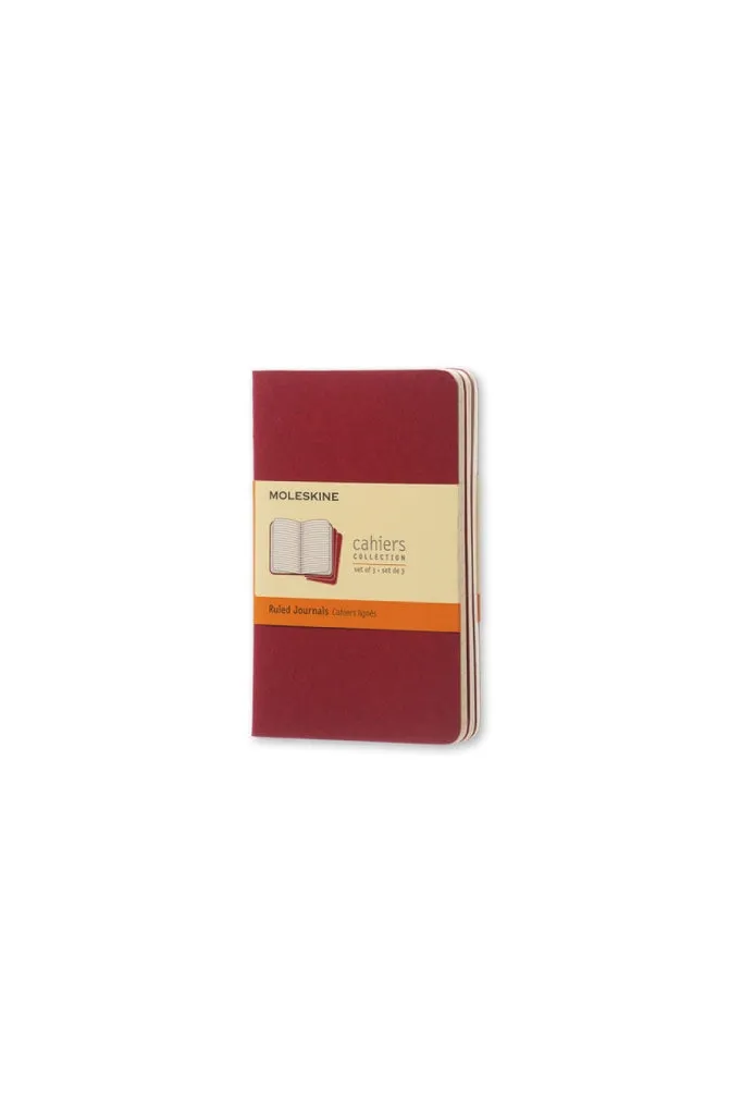 Moleskine - Cahier Notebook - Set Of 3 - Pocket