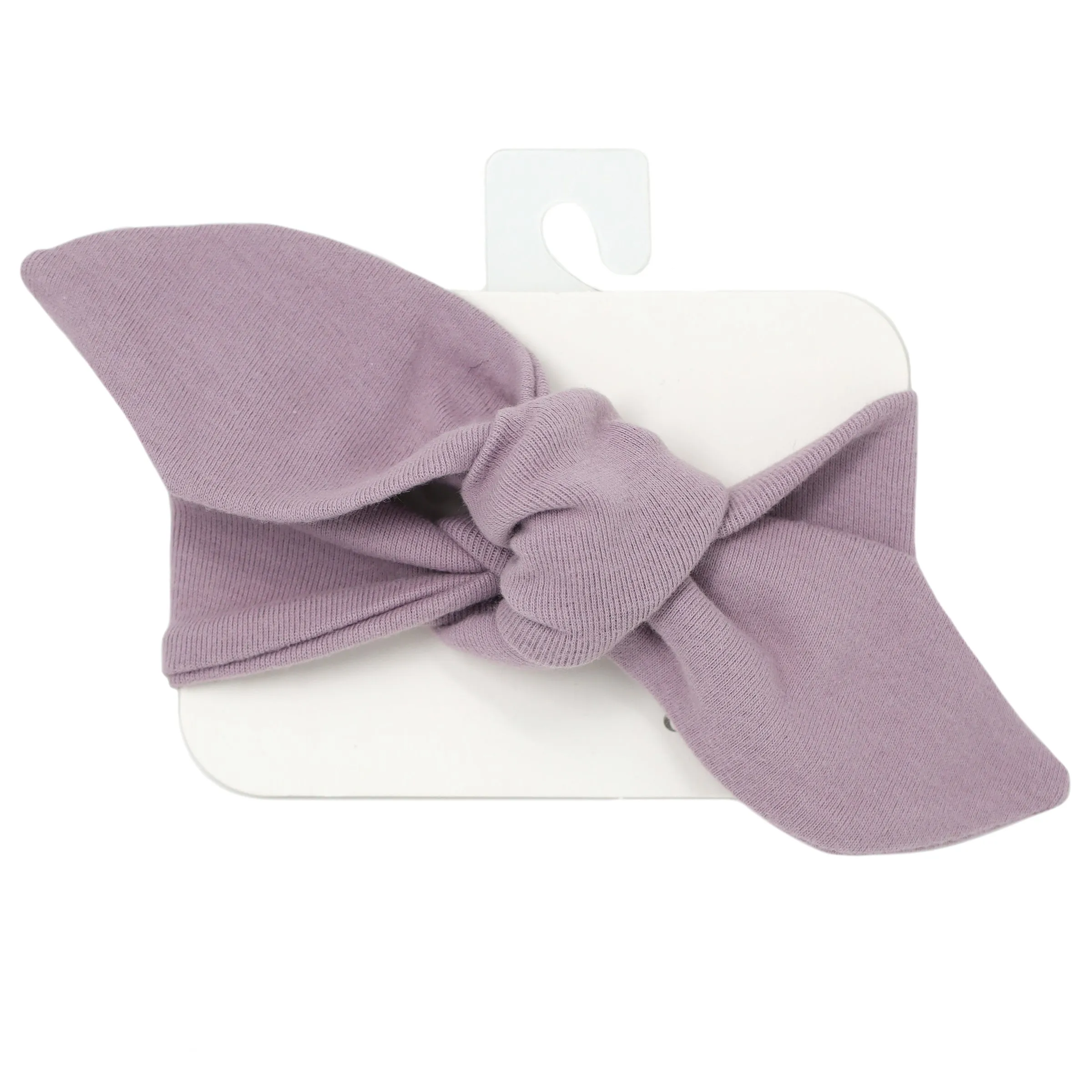 oh baby! Tie Turban Baby Rib - Dusty Lavender