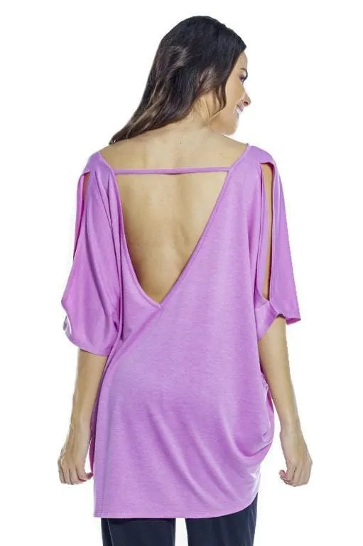 Open Back Dolman Top - FINAL SALE