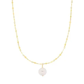 Pearl Diamond Accent Necklace