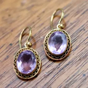 Pierre Auguste Amethyst Earrings