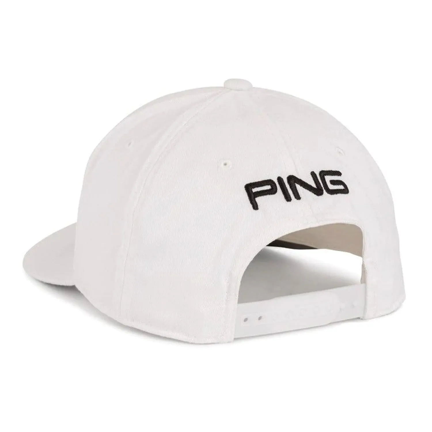 Ping Tour Classic Snapback Cap - White