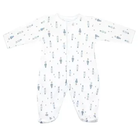 Prince Printed Footie | Baby Boy