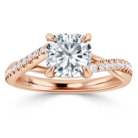 Prue - 18ct Rose Gold - Cushion