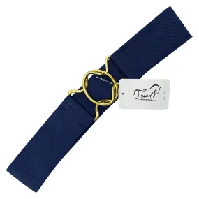 Ruespari Belt in Navy w/Gold - Women's S/M