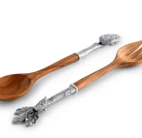 Song Bird Salad Server Set