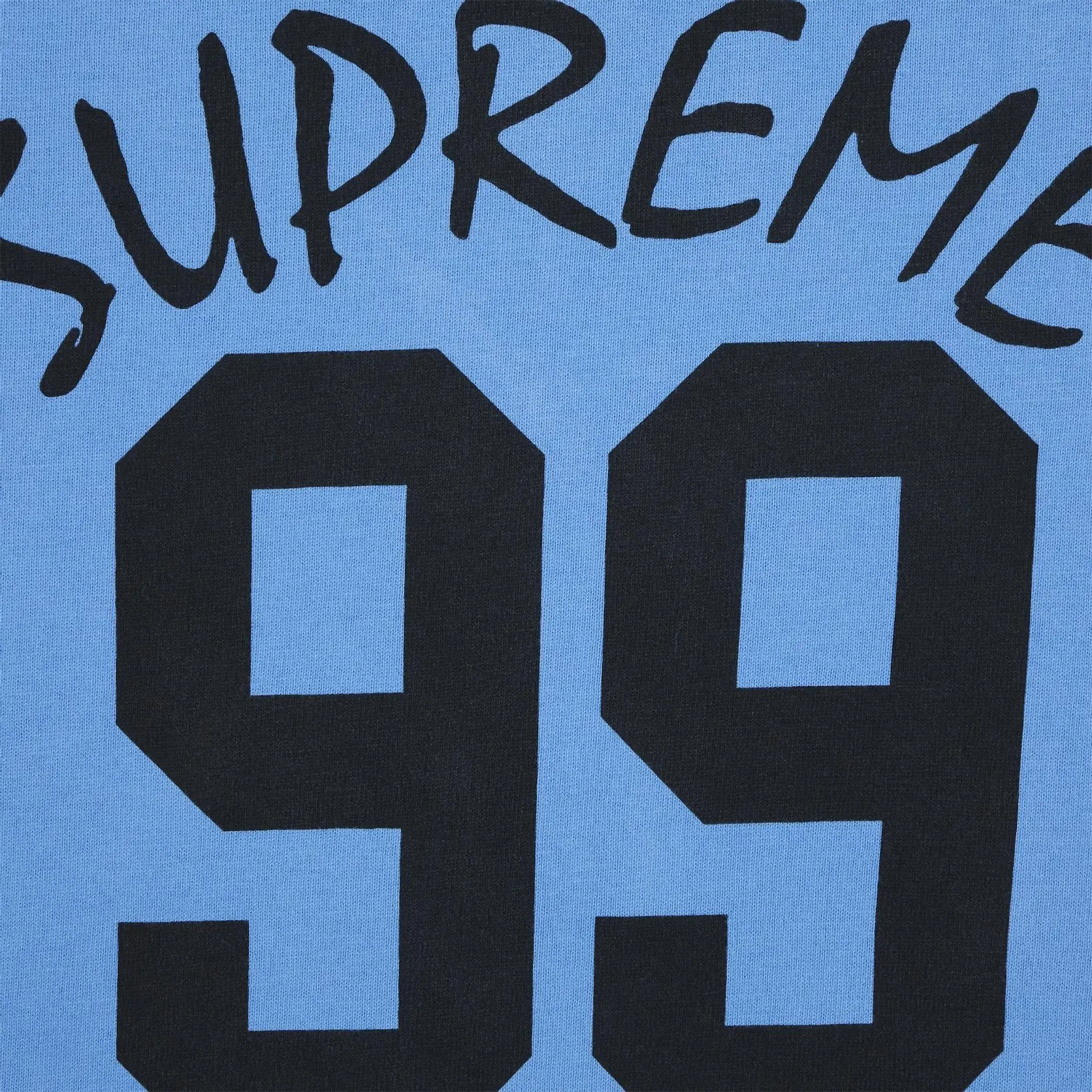 Supreme 99 L/S Blue Football T Shirt