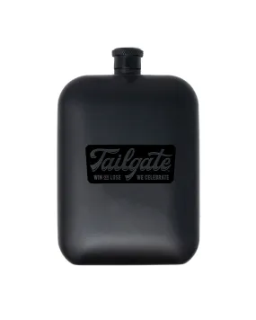 Tailgate Flask and Coaster Set