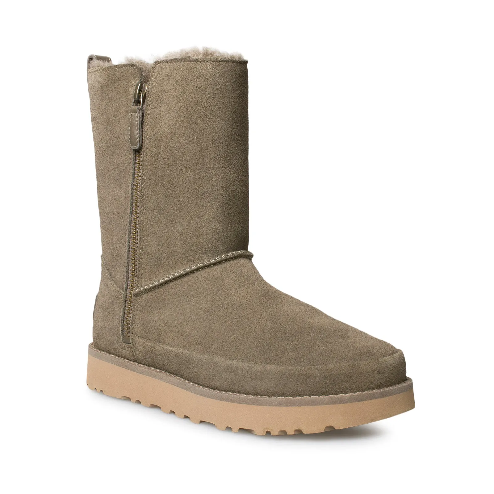 UGG Classic Zip Short Eucalyptus Spray Boots - Women's