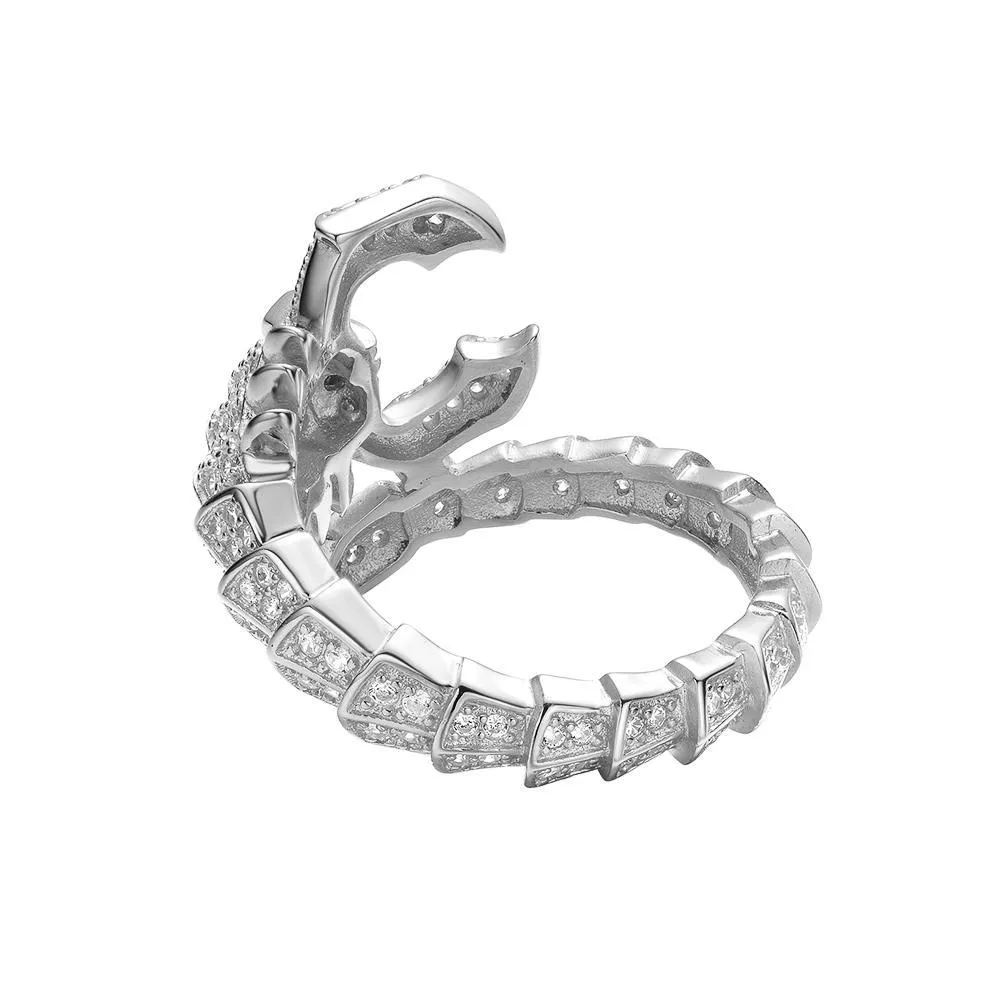 WildKlass Bling Bling Scorpion Ring