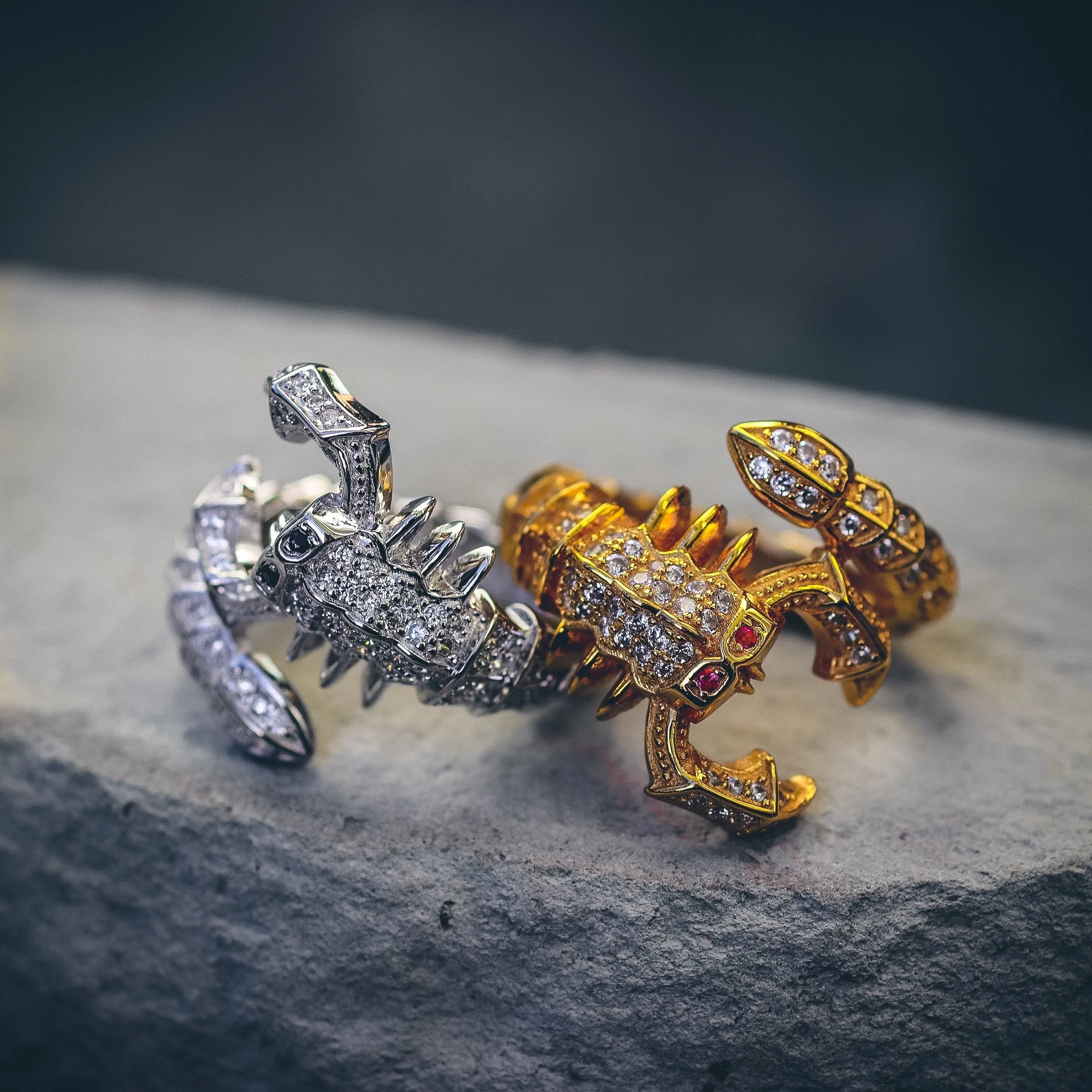 WildKlass Bling Bling Scorpion Ring