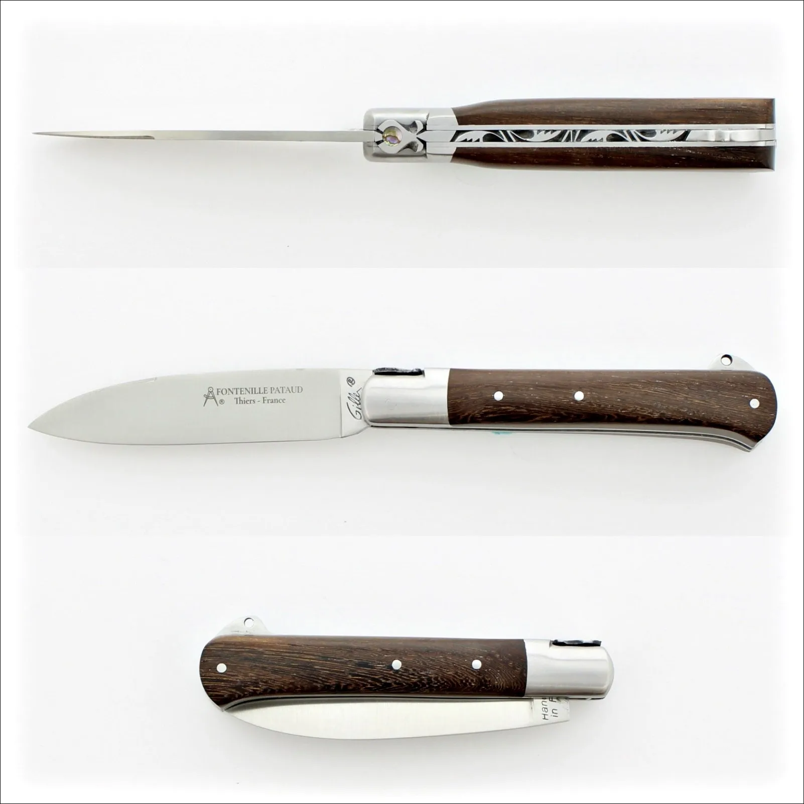 Yssingeaux 11 cm Classic Pocket Knife - Padouk Handle